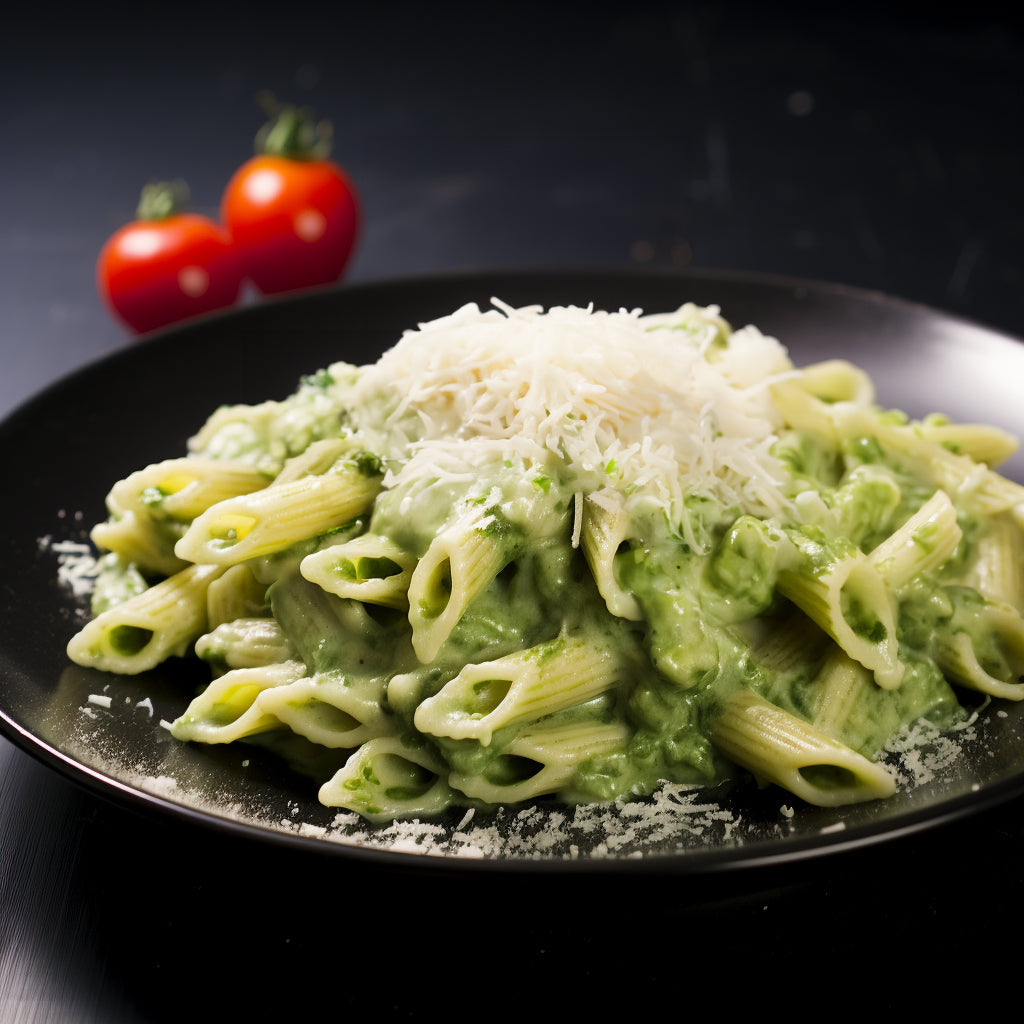 Creamy Gorgonzola Spinach pasta tray (good for 8-10 pax)