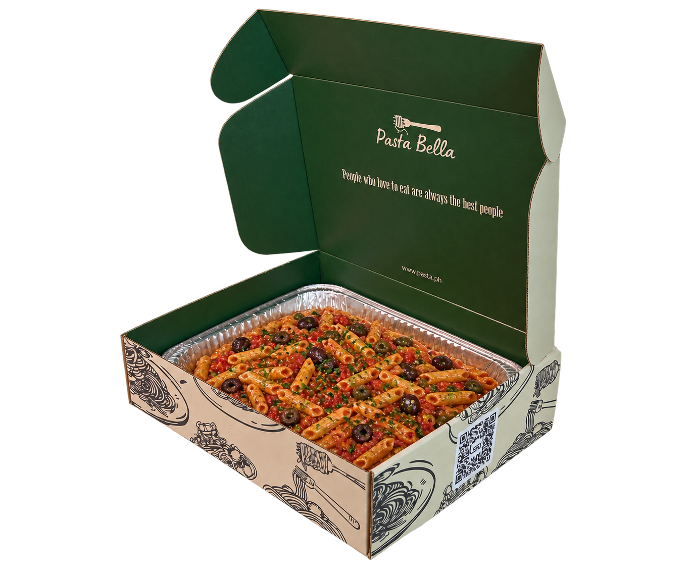 Putanesca Pasta Tray (good for 8-10 pax)